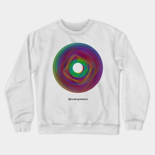 Breaking Math Hypercube Shirt with Logo Crewneck Sweatshirt